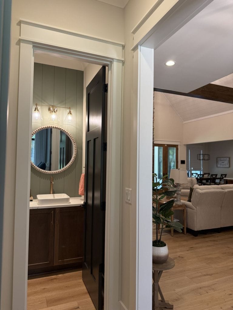 Interior door and trim carpentry installed by Heavin Trim Carpenters