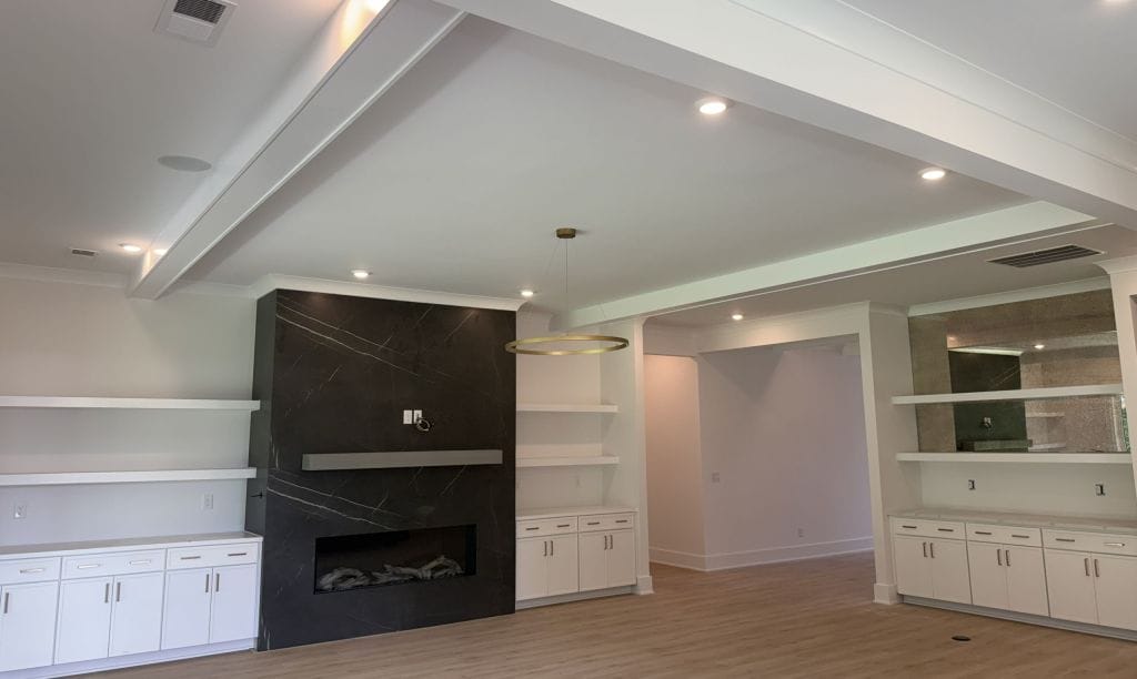 Interior door and trim carpentry installed by Heavin Trim Carpenters