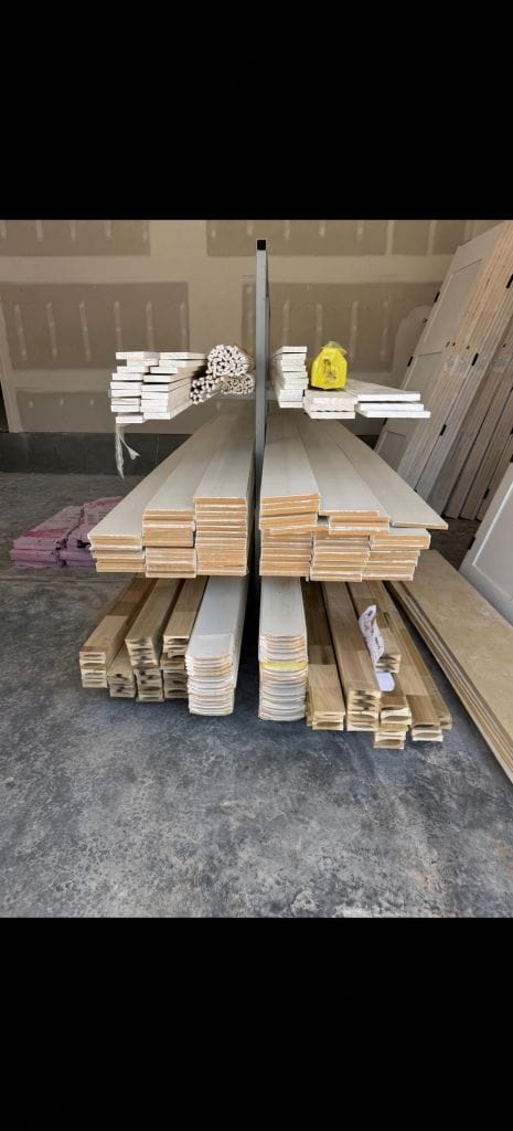 Interior door and trim carpentry installed by Heavin Trim Carpenters