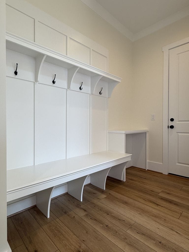 Custom millwork built by Heavin Trim Carpenters