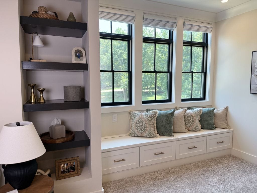 Custom millwork built by Heavin Trim Carpenters