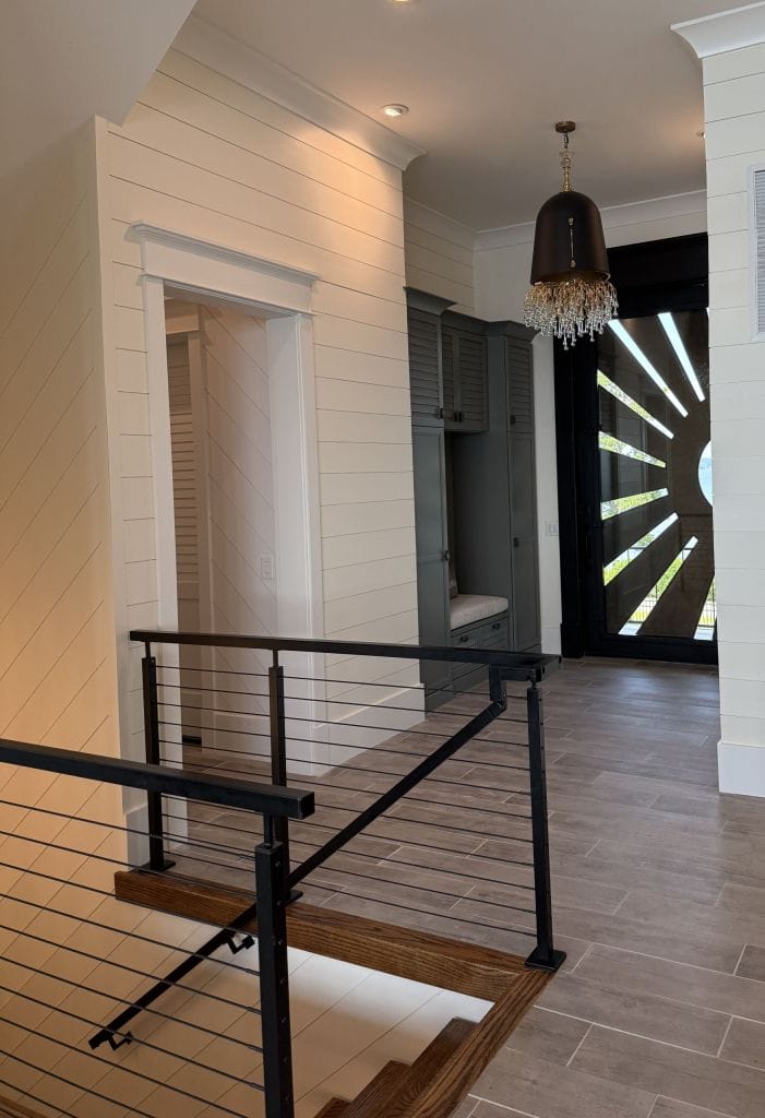 Stair and railing carpentry by Heavin Trim Carpenters