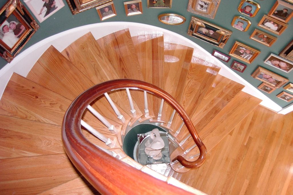 Stair and railing carpentry by Heavin Trim Carpenters