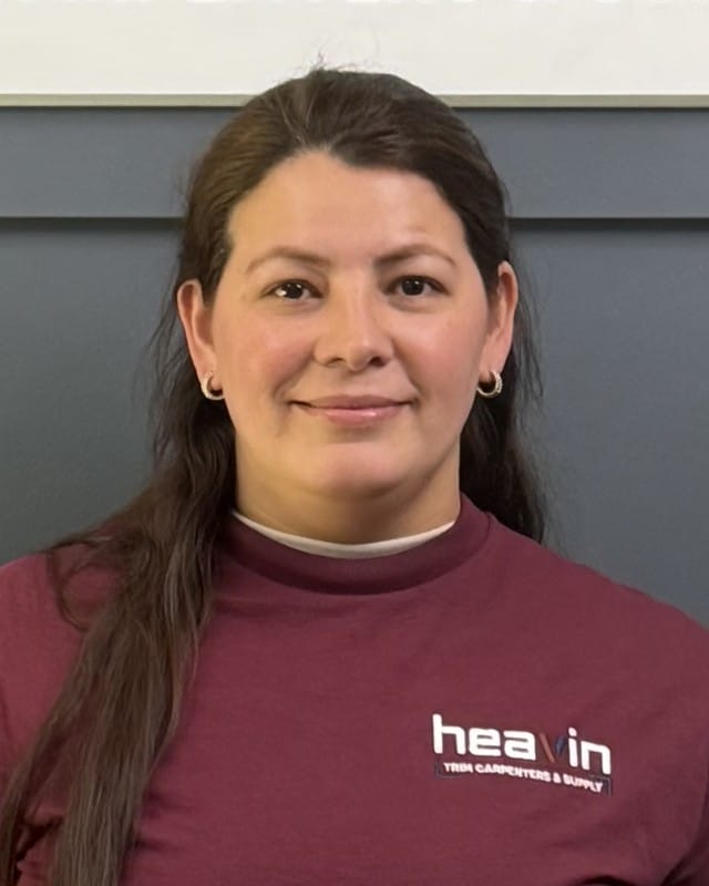 Ani Rojas, Scheduling/Warranty at Heavin Trim Carpenters & Supply